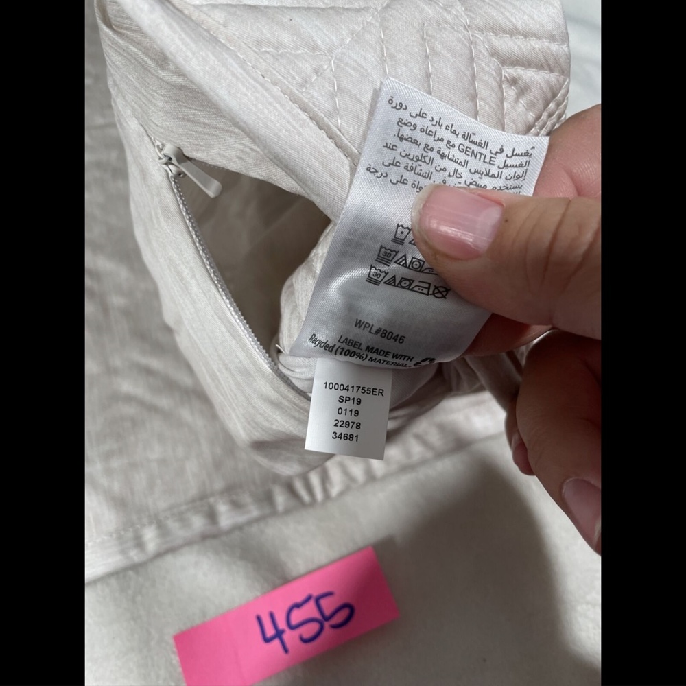 NIB Hotel Collection Woodrose Quilted (1 ) Euro European‎ Pillow Sham - Picture 4 of 12